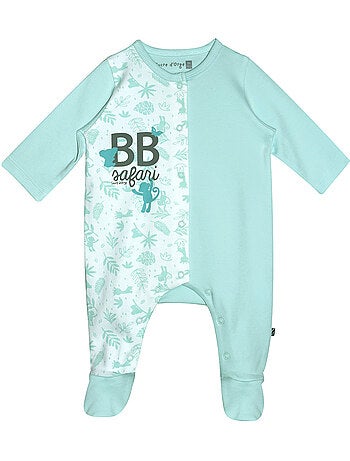 Grenouillère RUFINO INTERLOCK OUVERTURE DEVANT