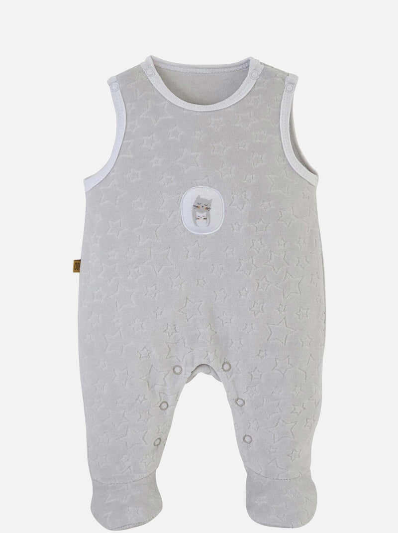 GRENOUILLERE + T-SHIRT GRIS Blanc Gris - Kiabi