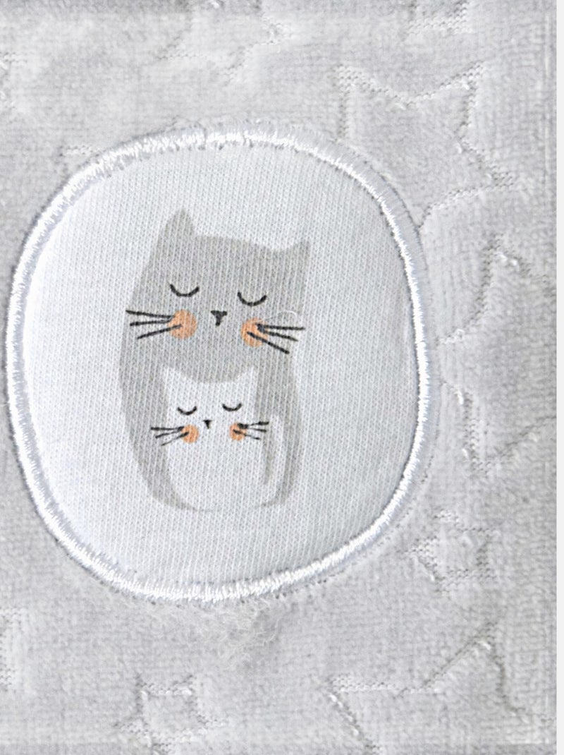GRENOUILLERE + T-SHIRT GRIS Blanc Gris - Kiabi