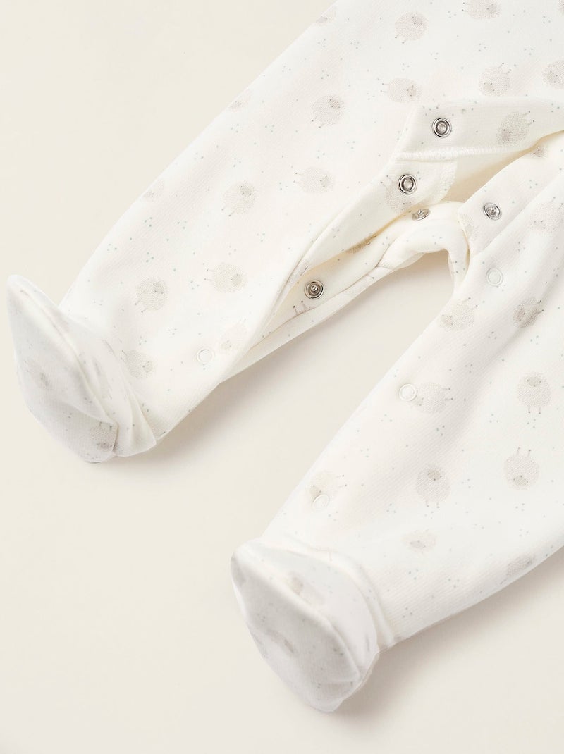 Grenouillère Thermique Blanc - Kiabi