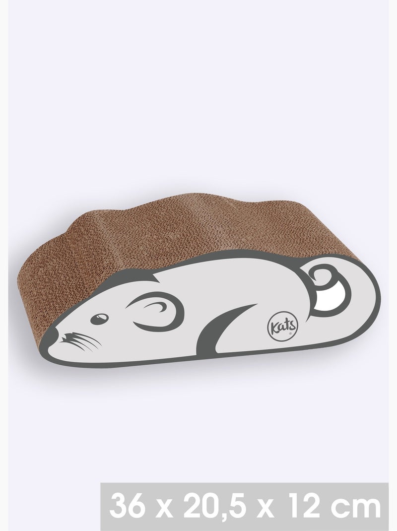 Griffoir carton en forme de souris - AFIBEL Marron - Kiabi
