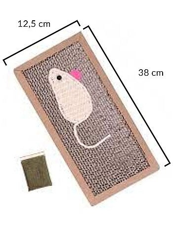 Griffoir décoratif avec dessin de souris FELIX