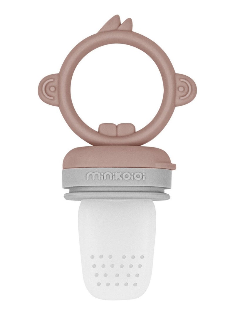Grignoteur bébé en silicone, innovant Minikoioi Marron caramel - Kiabi