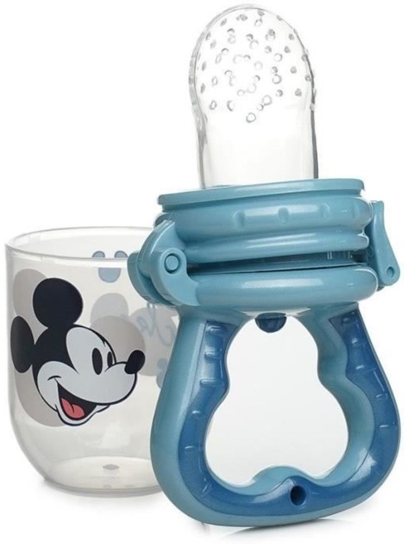 Grignoteur de fruits et légumes - THERMOBABY - MICKEY - Silicone Bleu - Kiabi
