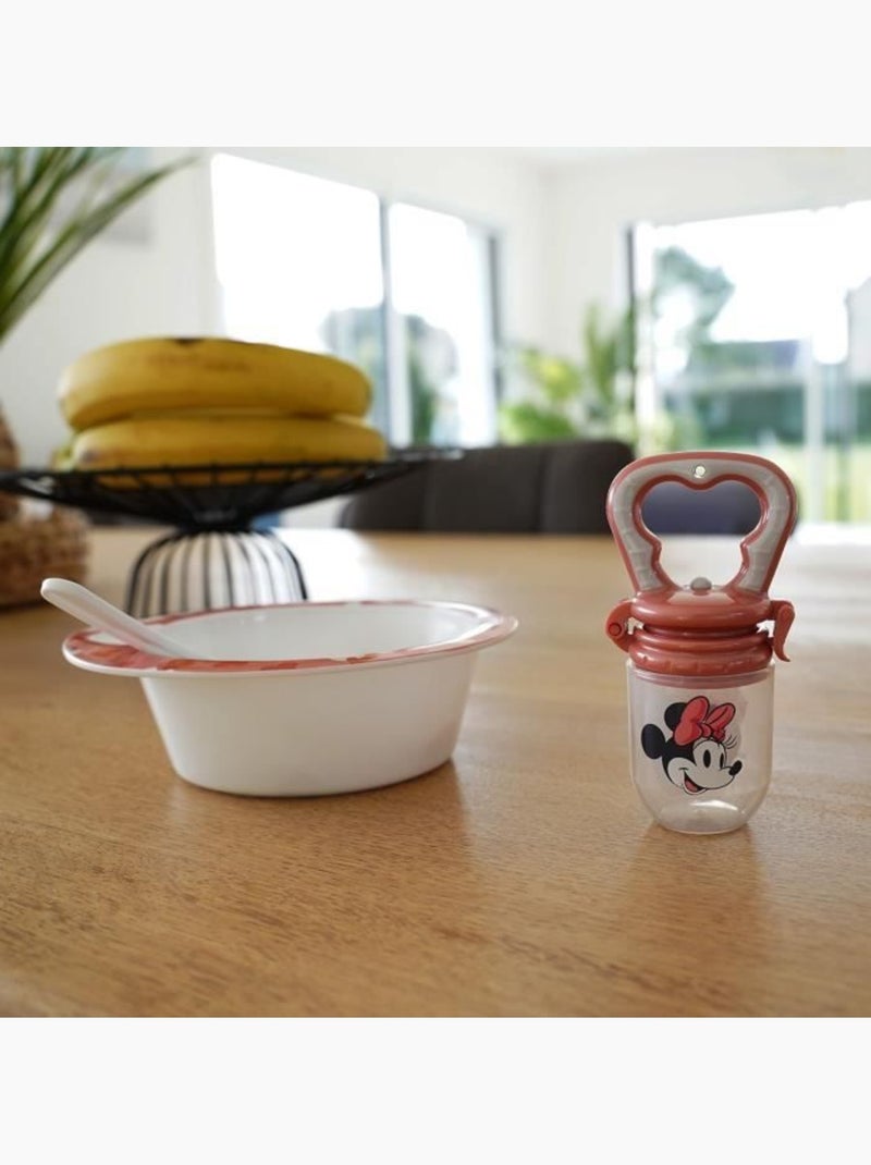 Grignoteur de fruits et légumes - thermobaby - minnie - silicone Rose - Kiabi