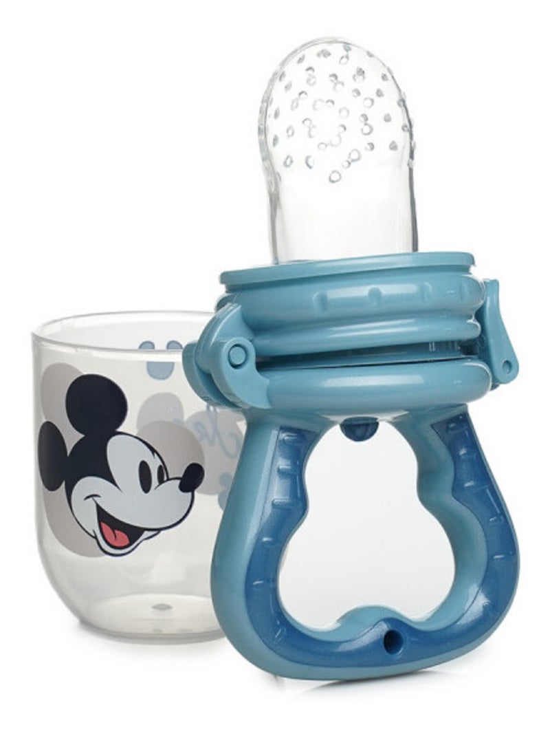 GRIGNOTEUR DE FRUITS ET LEGUMES SILICONE MICKEY COLLECTOR Bleu - Kiabi