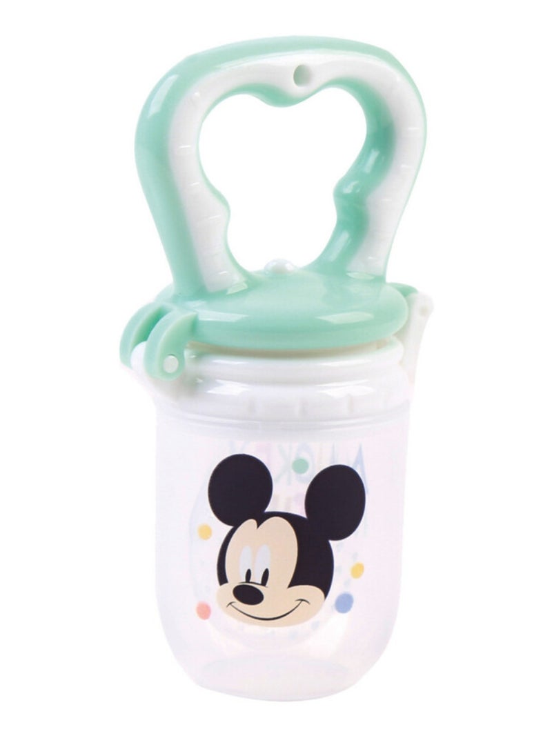 GRIGNOTEUR DE FRUITS ET LEGUMES SILICONE MICKEY Vert - Kiabi