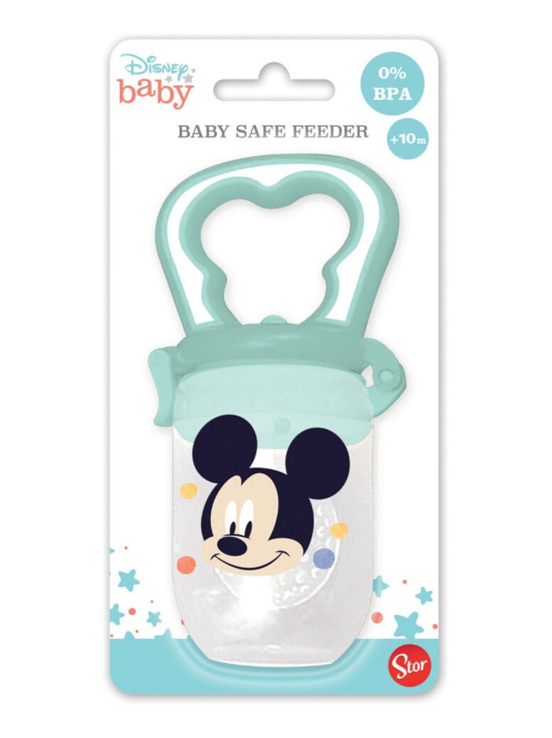 GRIGNOTEUR DE FRUITS ET LEGUMES SILICONE MICKEY Vert - Kiabi