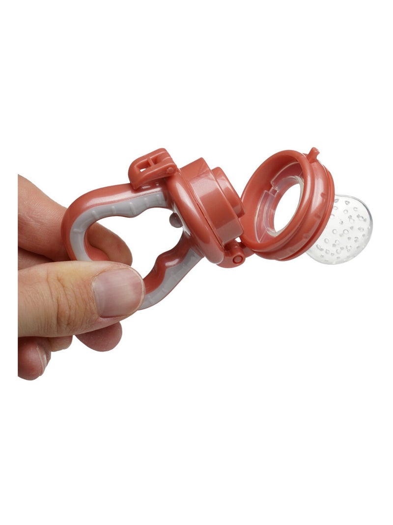 GRIGNOTEUR DE FRUITS ET LEGUMES SILICONE MINNIE COLLECTOR Rose - Kiabi