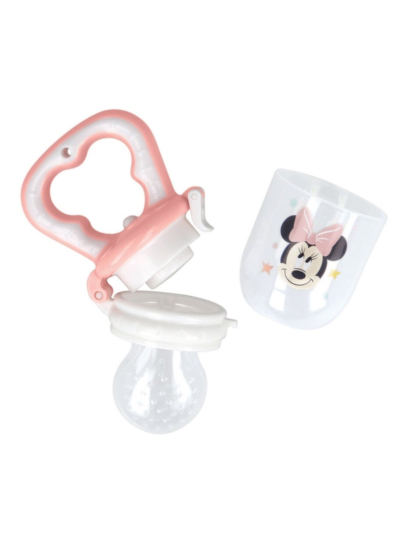 GRIGNOTEUR DE FRUITS ET LEGUMES SILICONE MINNIE Rose - Kiabi