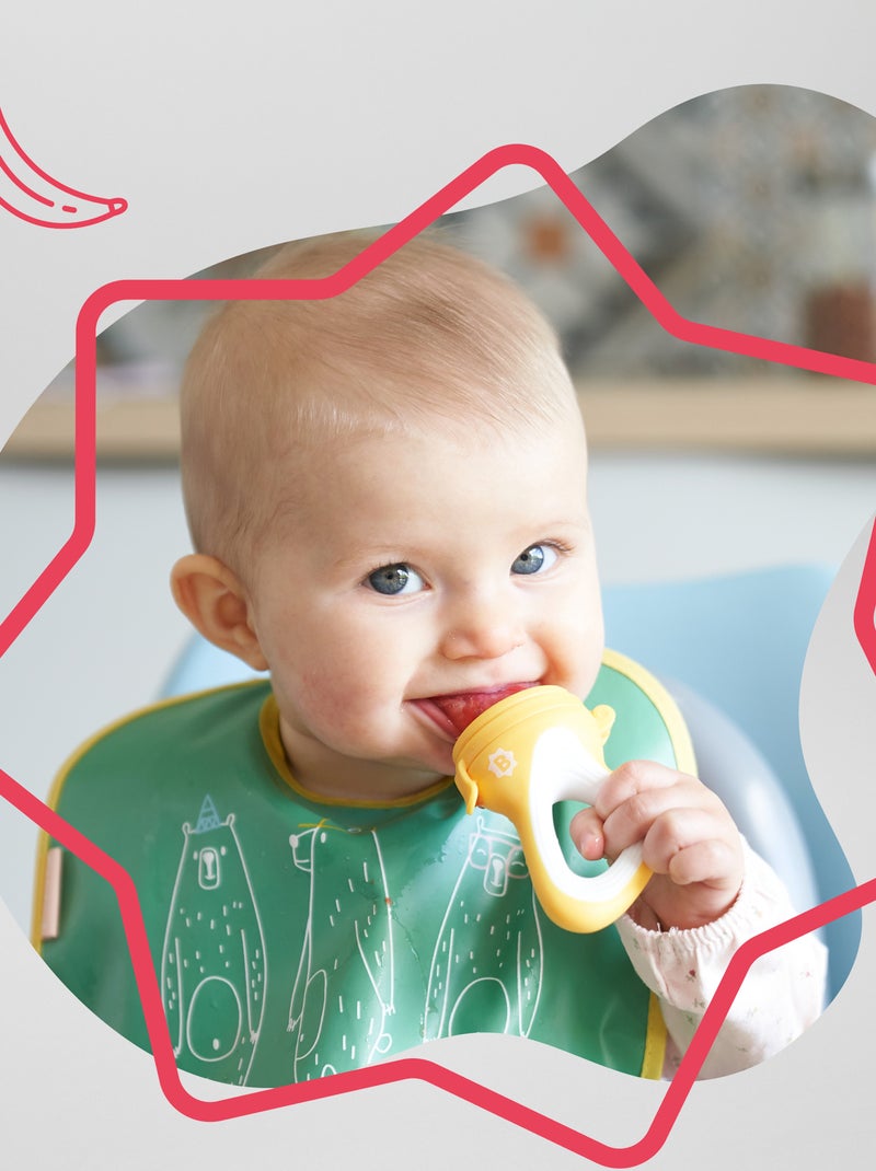 Grignoteuse 'Badabulle' jaune - Kiabi