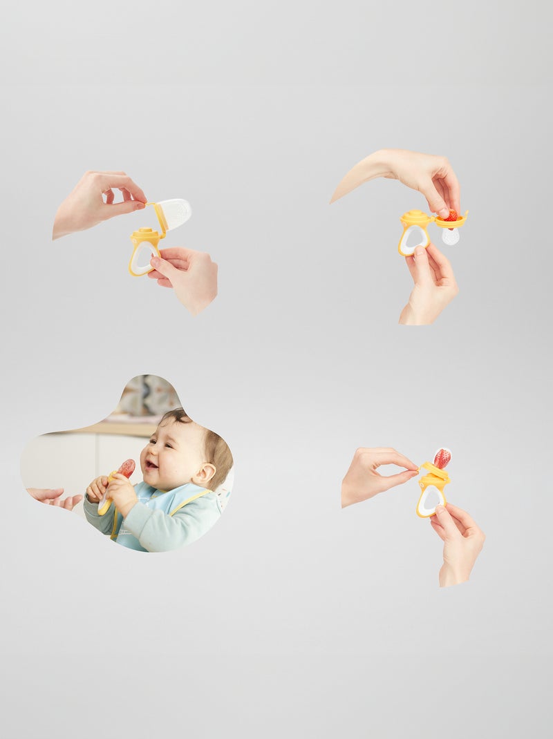 Grignoteuse 'Badabulle' jaune - Kiabi