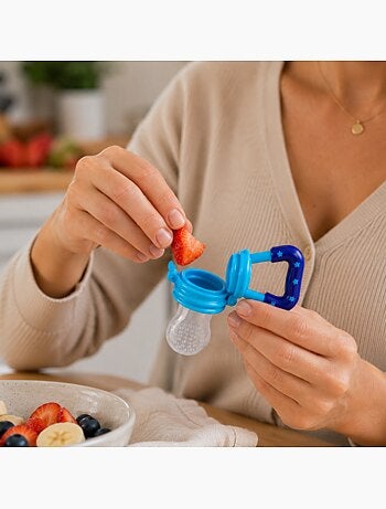 Grignoteuse évolutive en silicone