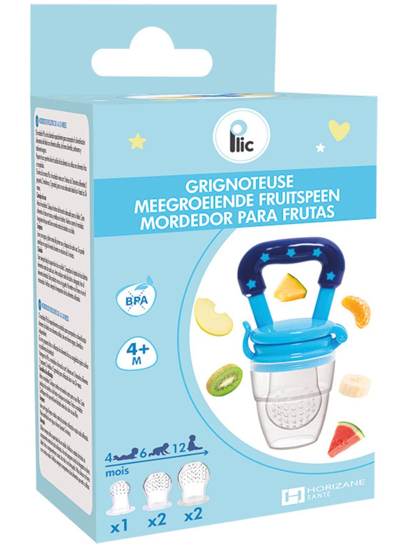 Grignoteuse évolutive en silicone Bleu - Kiabi