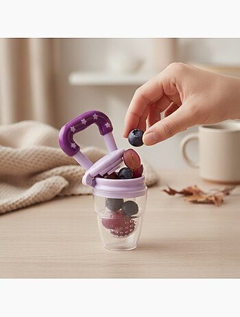 Grignoteuse évolutive en silicone
