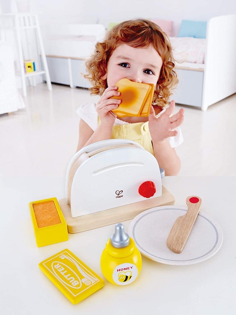 Grille-Pain Blanc - Jeu d'Imitation pour Le Petit Déjeuner Multicolore - Kiabi