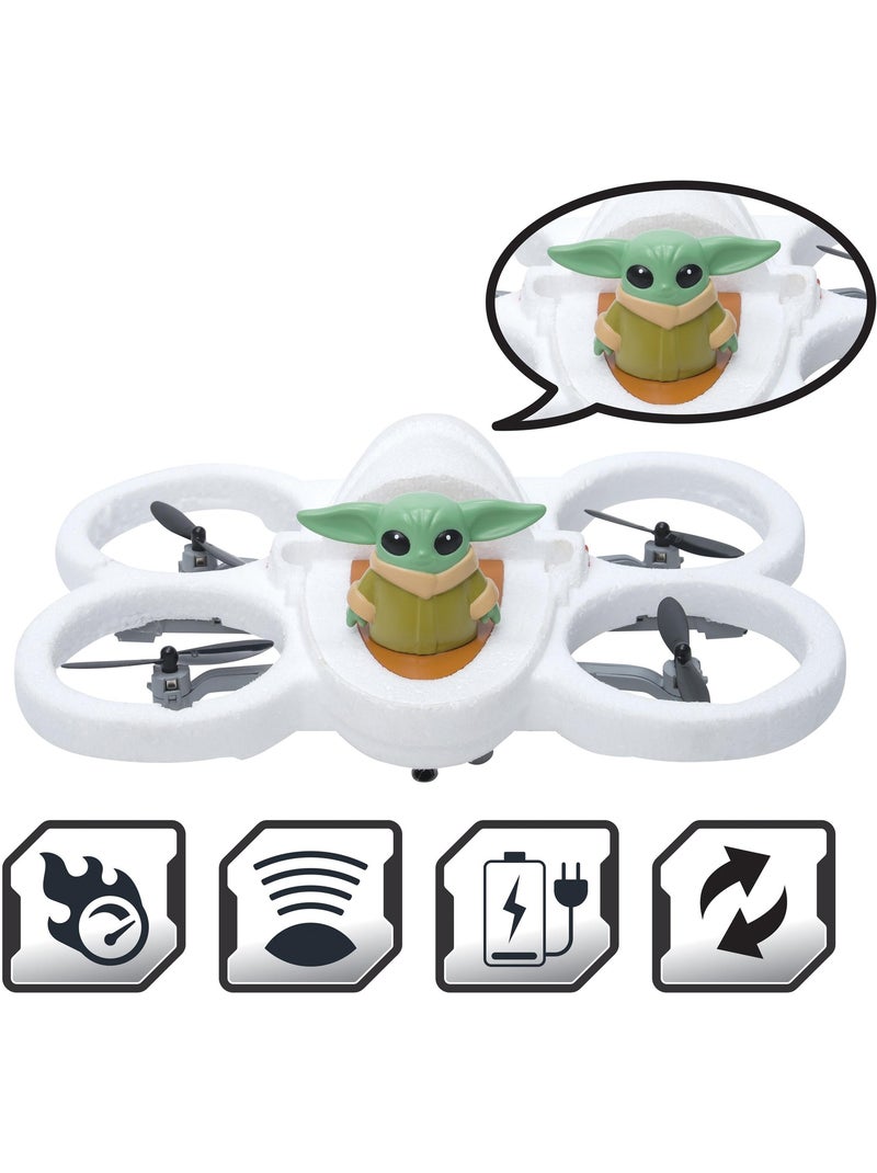 Grogu Volant Télécommandé – Le Pod de Grogu Blanc - Kiabi