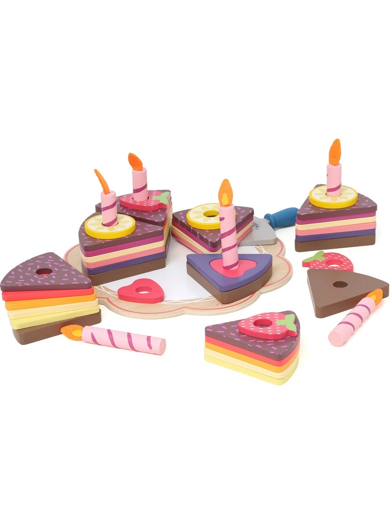 Gros gâteau d'anniversaire Marron - Kiabi