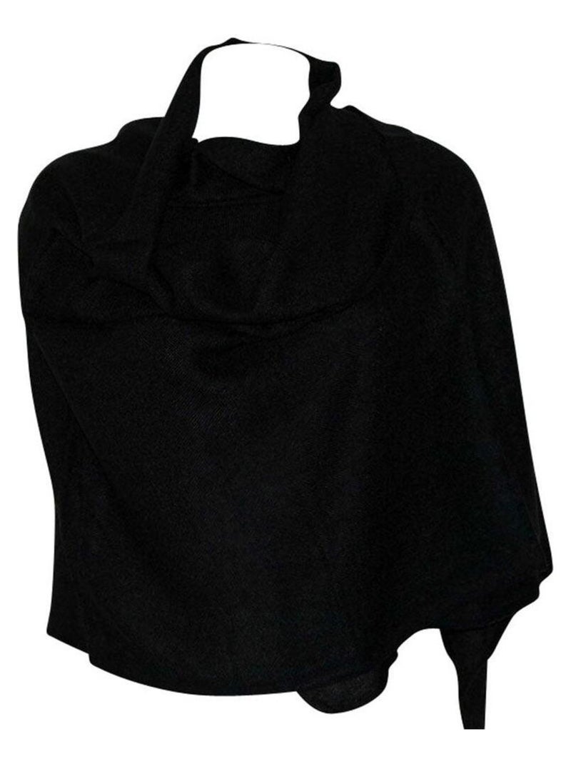 Grosse écharpe châle MYALI Noir - Kiabi