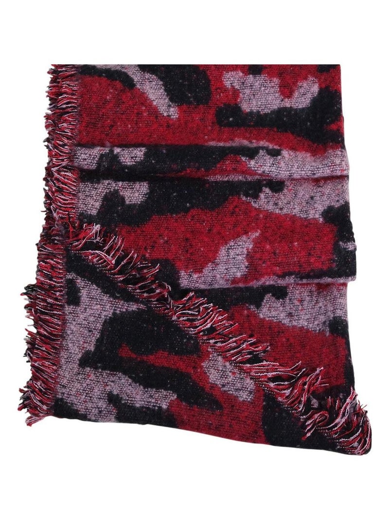 Grosse écharpe SELMA Bordeaux - Kiabi