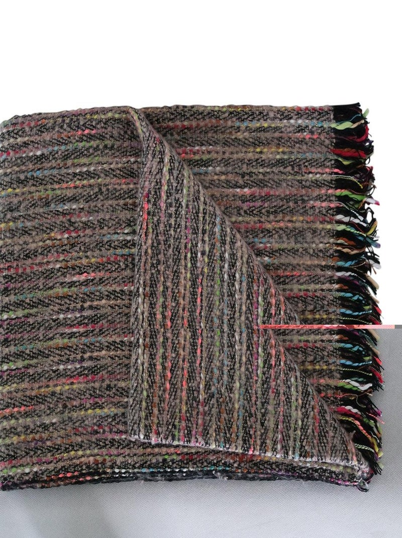 Grosse écharpe xxl  ADALGISA Multicolore - Kiabi