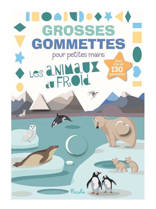 Grosses gommettes les animaux du froid - Kiabi