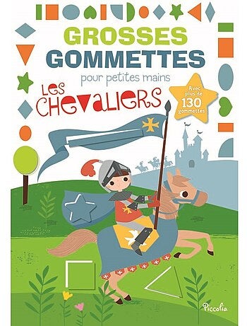 Grosses gommettes les chevaliers