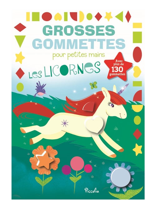Grosses gommettes les licornes - Kiabi