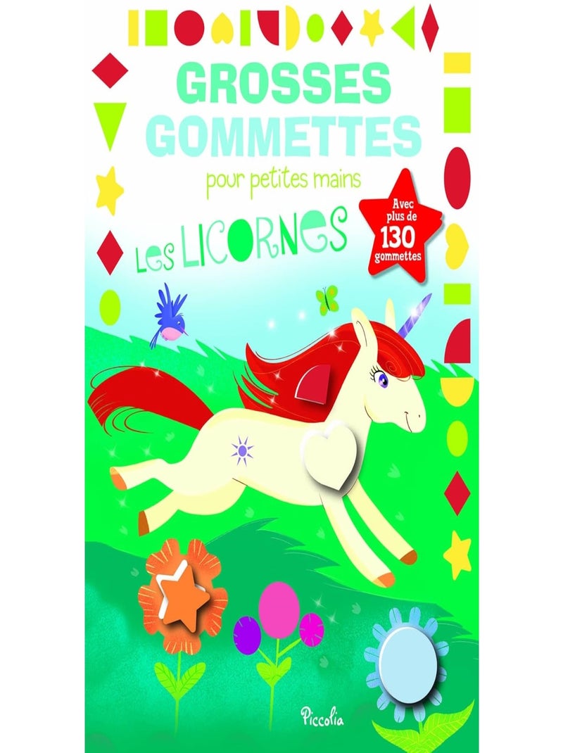 Grosses gommettes les licornes N/A - Kiabi