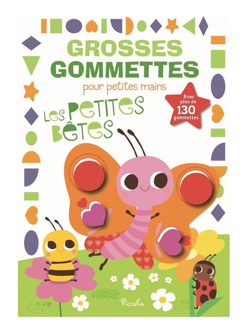 Grosses gommettes les petites bêtes - Kiabi