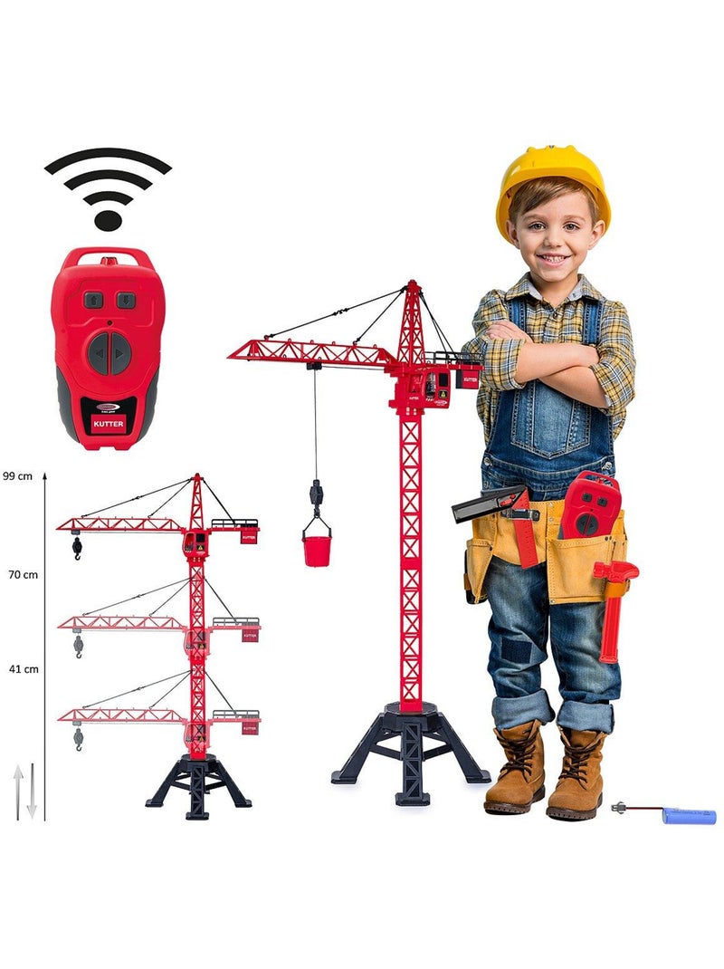 Grue à tour kutter xl télécommandée ir Rouge - Kiabi