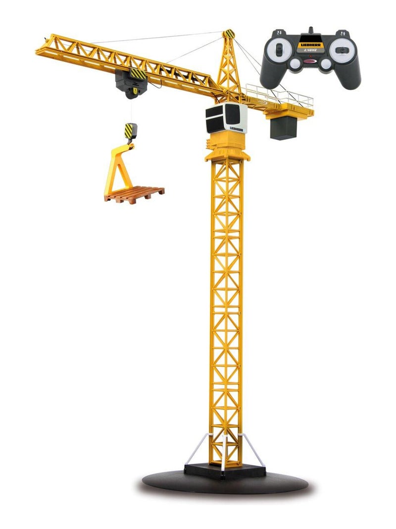 Grue à tour tournante Liebherr 2 4GHz Orange - Kiabi