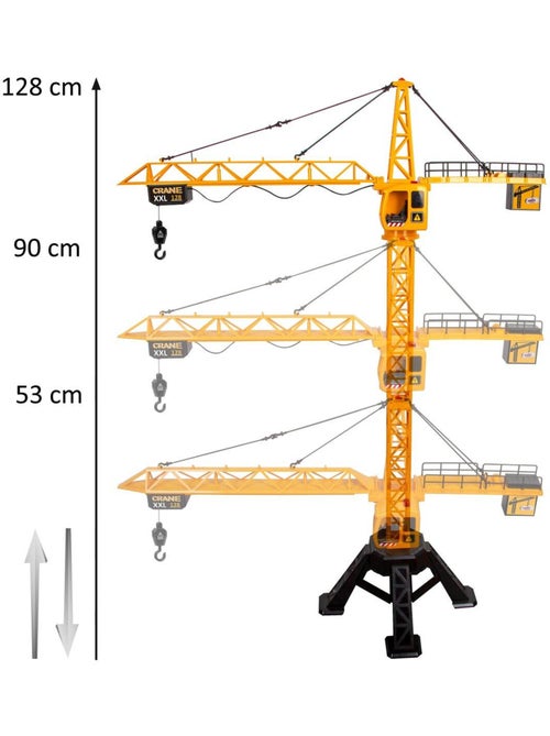 Grue à tour xxl télécommandée 128 cm - Kiabi