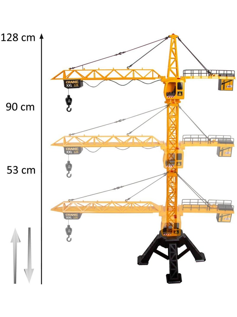 Grue à tour xxl télécommandée 128 cm Orange - Kiabi
