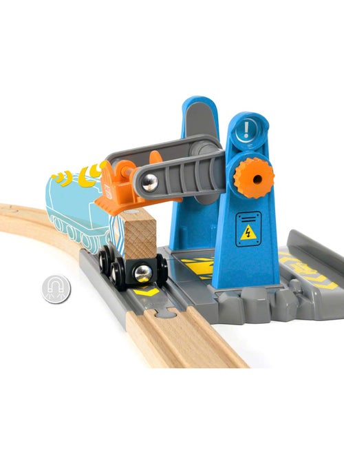 Grue chargement marchandises smart tech - Kiabi