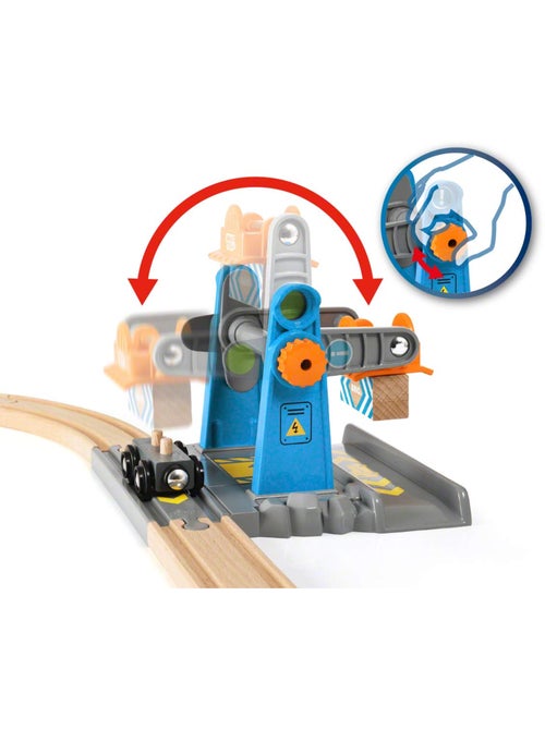 Grue chargement marchandises smart tech - Kiabi