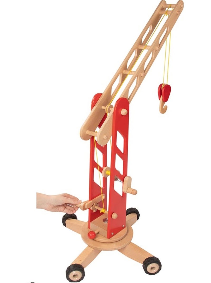 Grue de chantier rouge Rouge - Kiabi