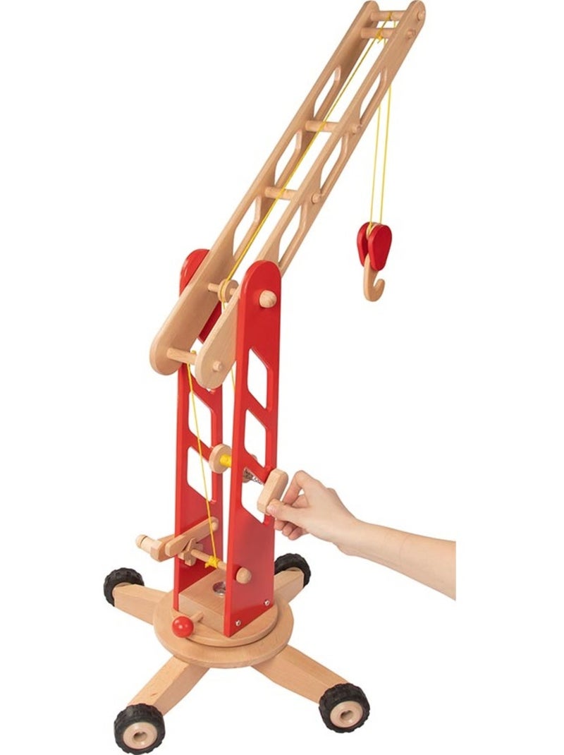 Grue de chantier rouge Rouge - Kiabi