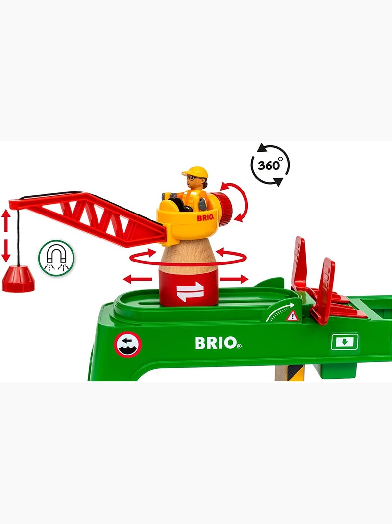Grue double voie de chargement Vert - Kiabi