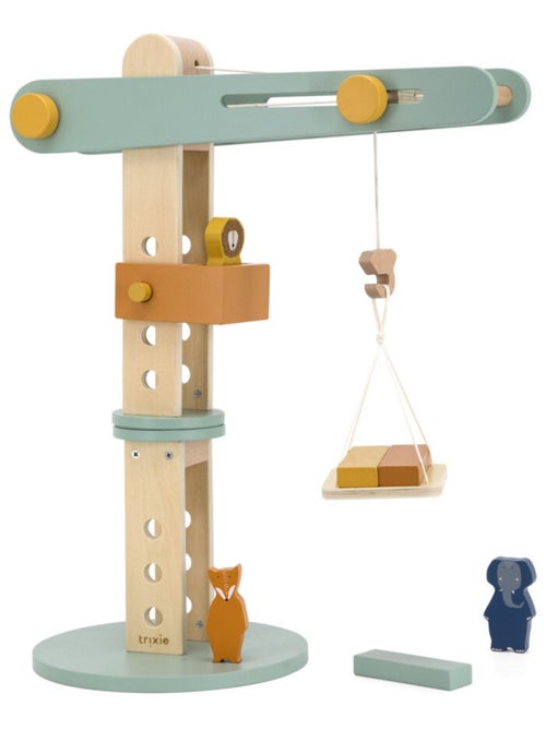Grue en bois bois contreplaqué FSC® - coton - Kiabi