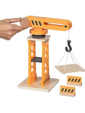 Grue pivotante en bois