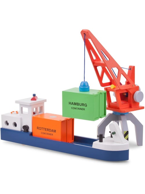 Grue portuaire - Kiabi