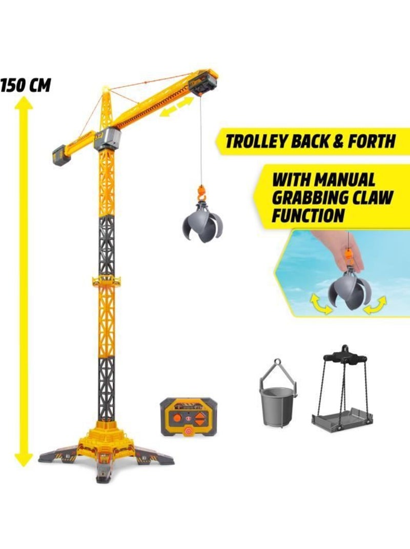 Grue radio command?e 150 cm Jaune - Kiabi