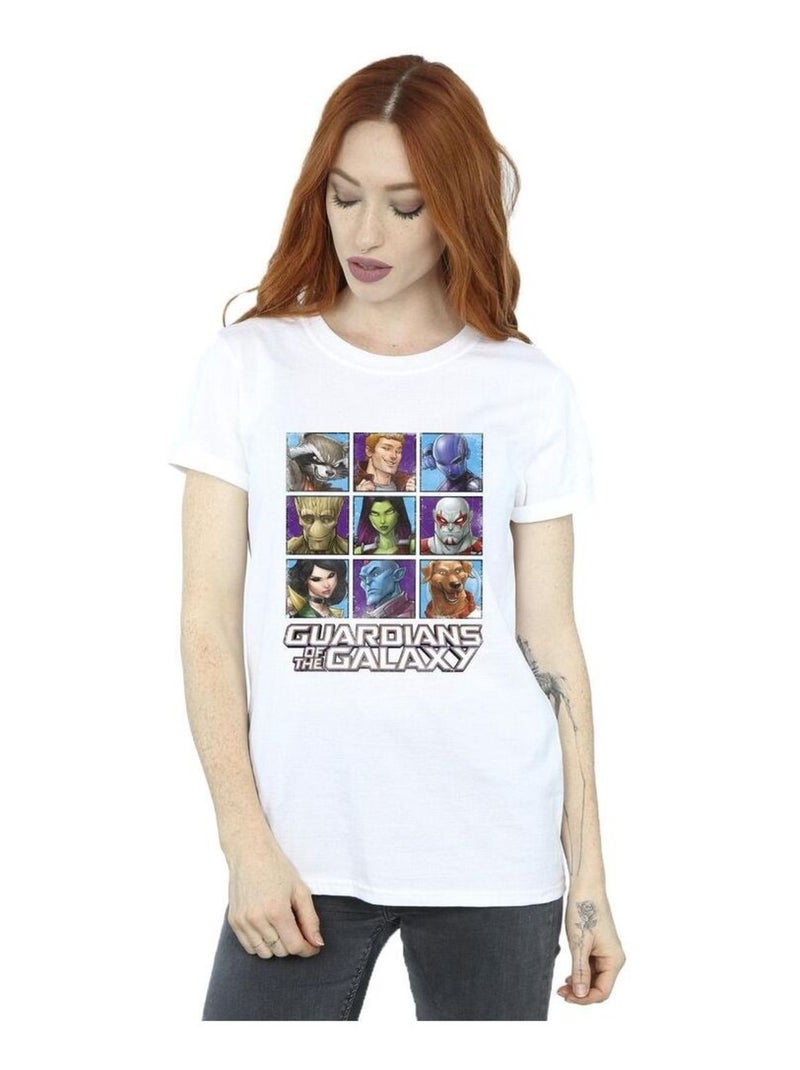 Guardians Of The Galaxy - T-shirt Blanc - Kiabi