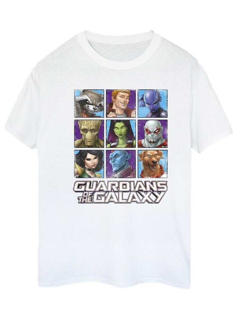Guardians Of The Galaxy - T-shirt Blanc - Kiabi