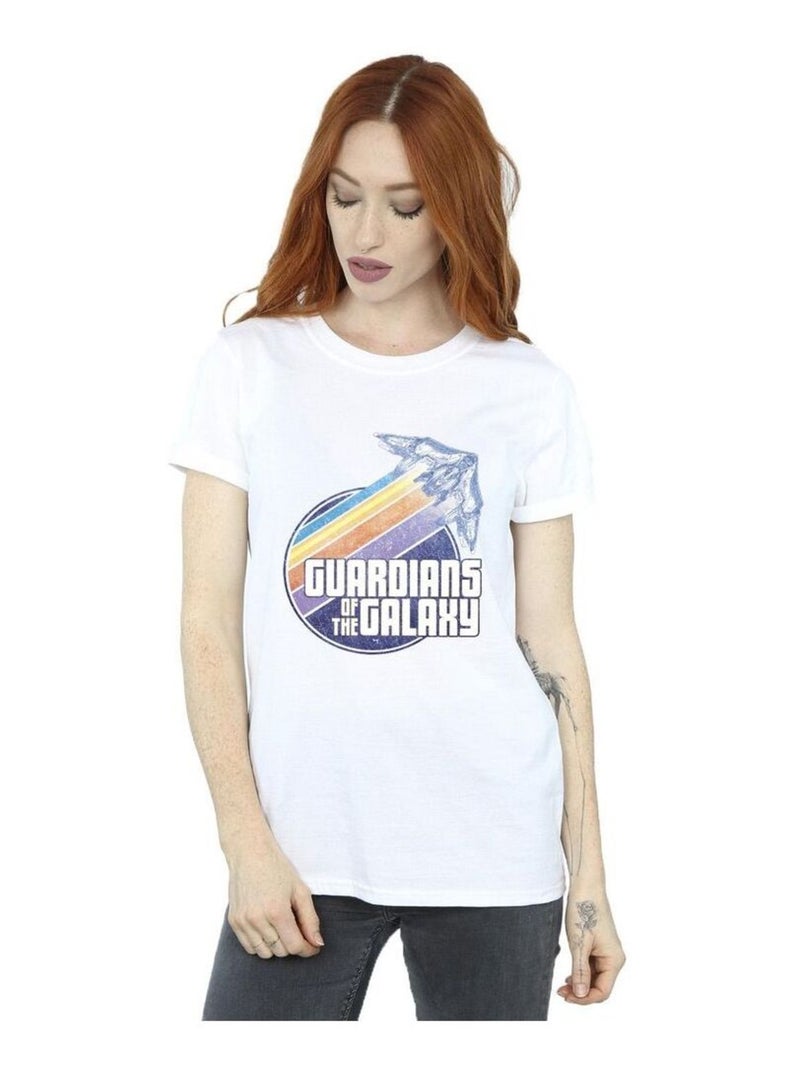 Guardians Of The Galaxy - T-shirt Blanc - Kiabi
