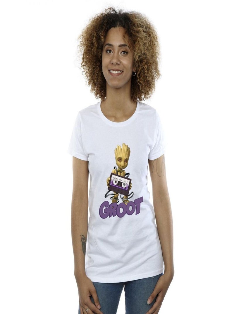 Guardians Of The Galaxy - T-shirt Blanc - Kiabi