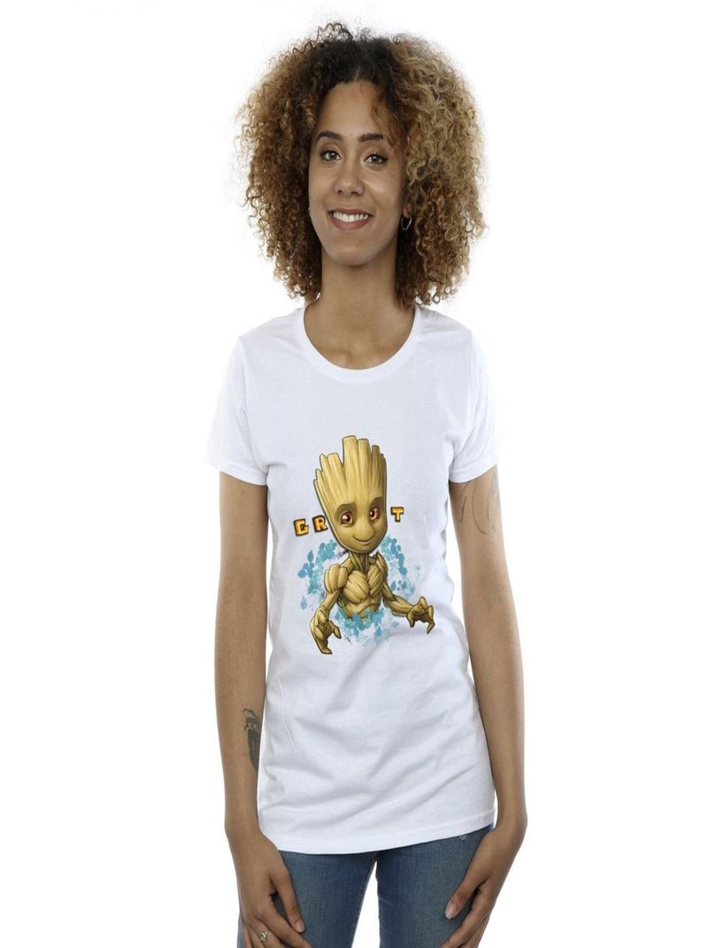 Guardians Of The Galaxy - T-shirt Blanc - Kiabi