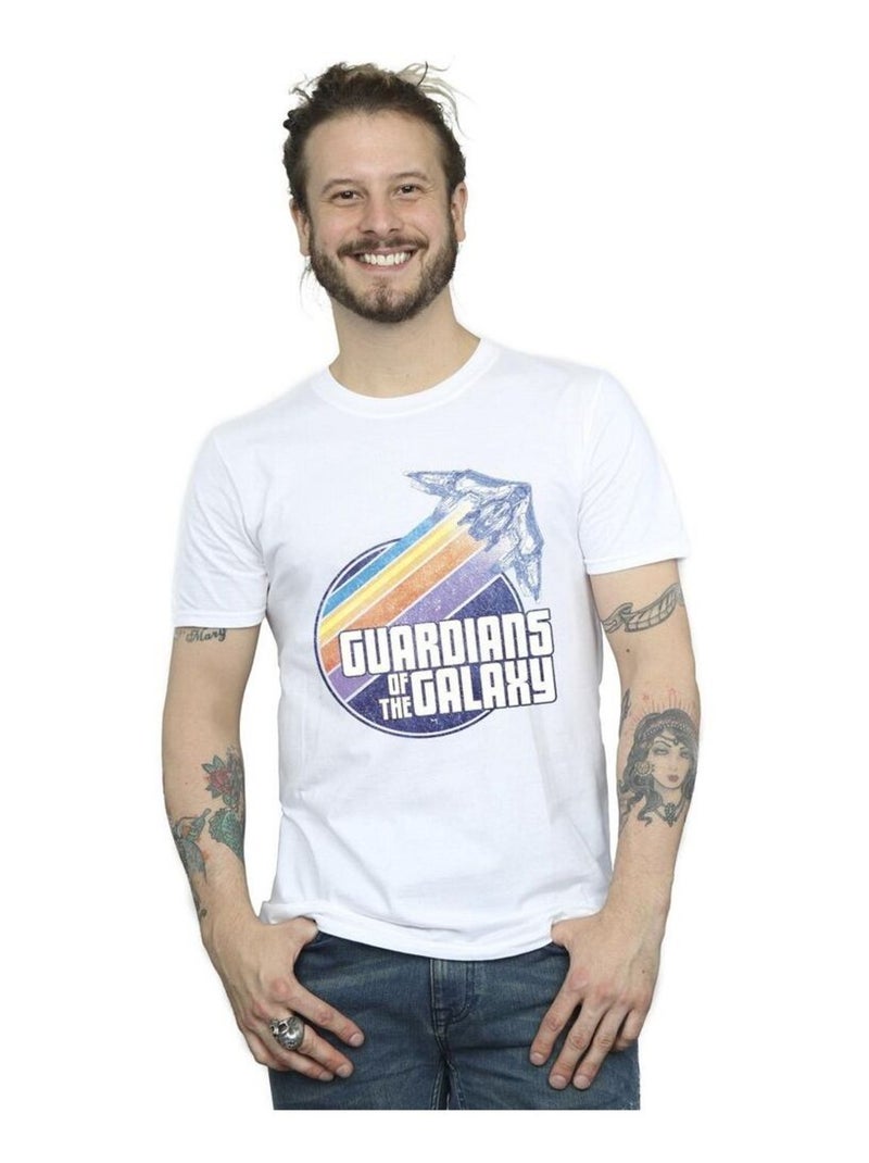 Guardians Of The Galaxy - T-shirt Blanc - Kiabi