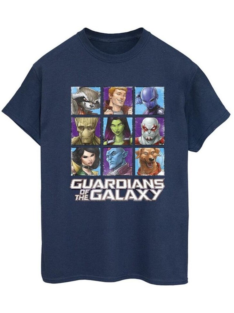 Guardians Of The Galaxy - T-shirt Bleu marine - Kiabi
